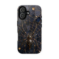 Golden Spider Web Tough MagSafe Case