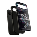 Custodia per telefono Google Pixel Dancer Neon Skyline