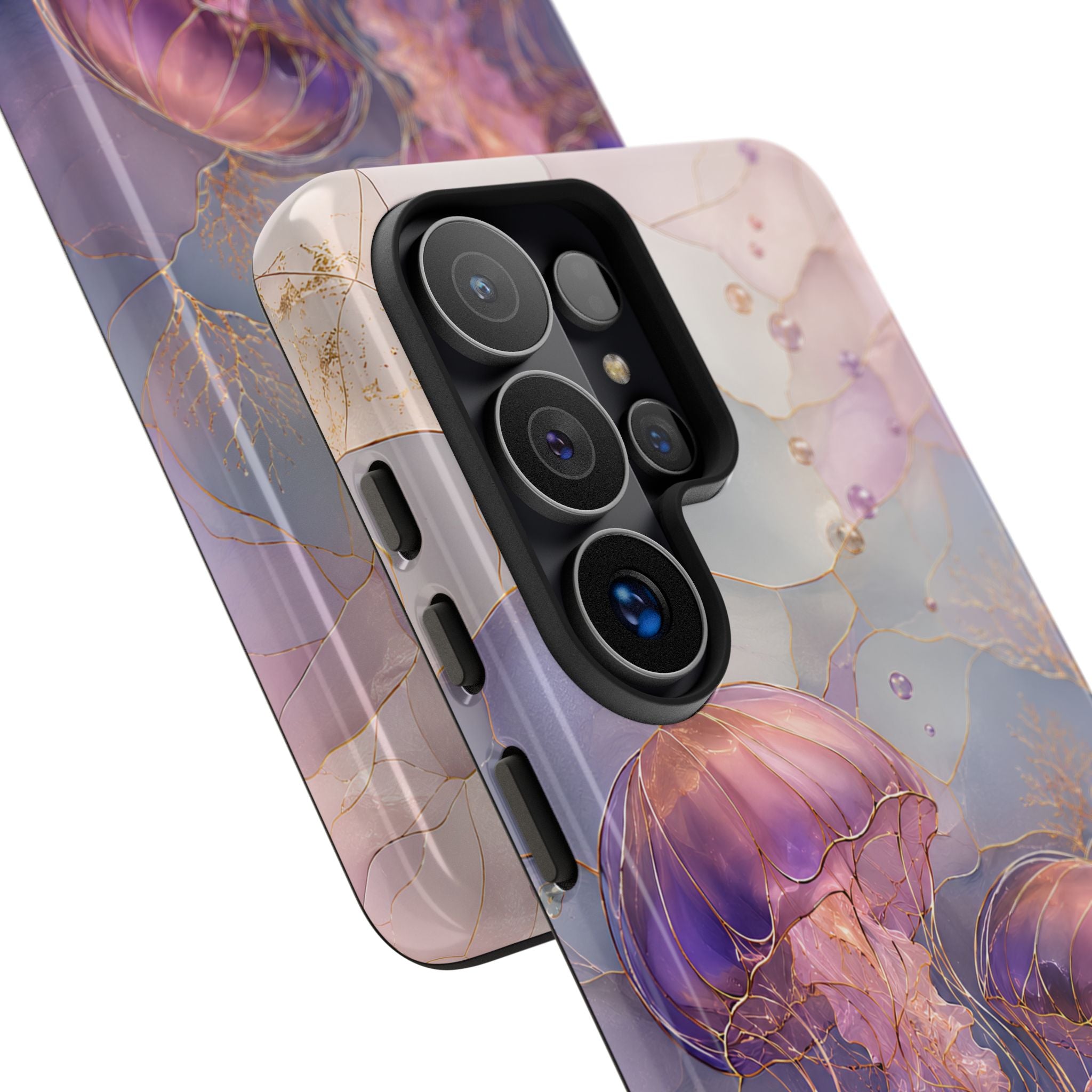 Jellyfish Samsung Galaxy Phone Case | Stained Glass Ocean Phone Case