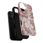 Koi Lotus Tough MagSafe Case — Pink Floral Fish iPhone Cover