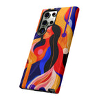 Abstract Colourful Woman Samsung Galaxy Tough Case | Vibrant Artistic