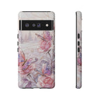 Butterfly Rose Google Pixel Phone Case | Floral iPhone Case