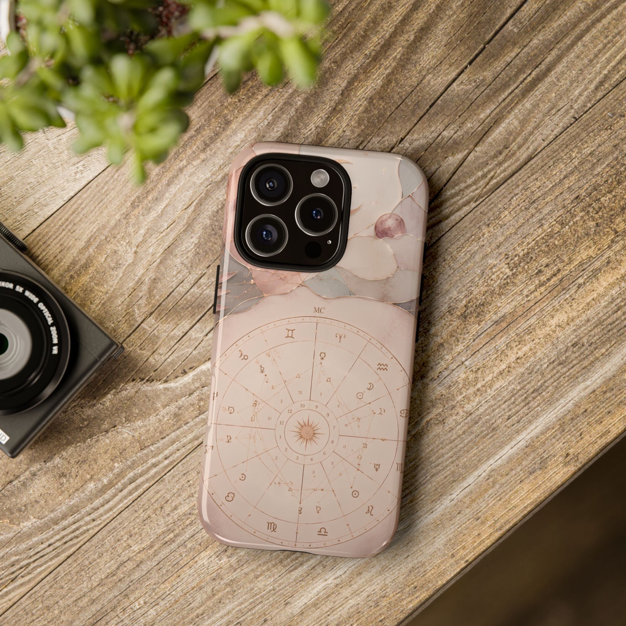 Zodiac Wheel iPhone Case | Astrological Constellation iPhone Case