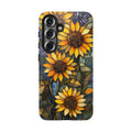 Sunflower Stained Glass Samsung Galaxy Case