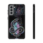 Neon Occult Mystic Snake Crystal Samsung Galaxy Phone Case