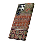 Batik Floral Protective Samsung Galaxy Case