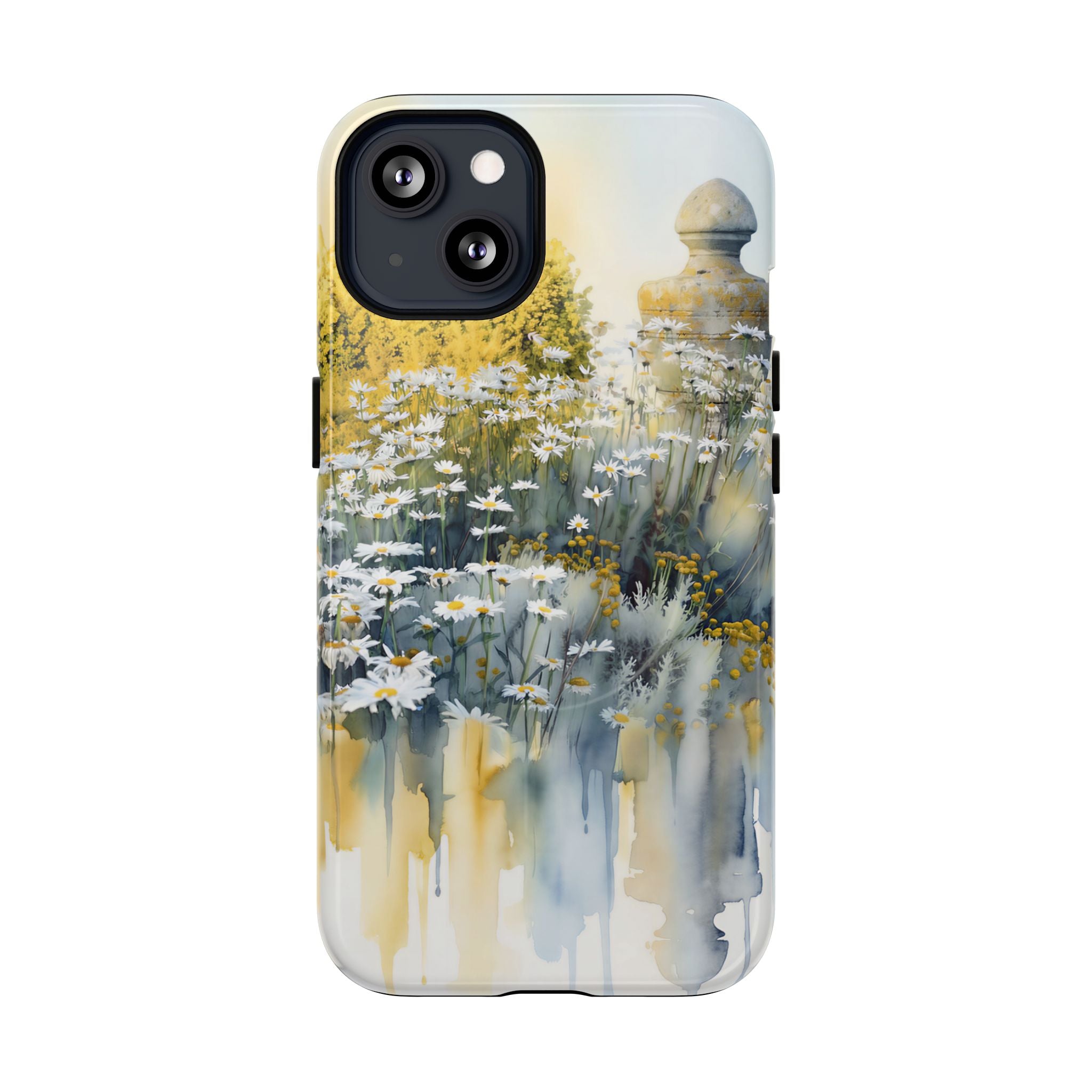 Watercolor Floral Daisy Garden MagSafe iPhone Case