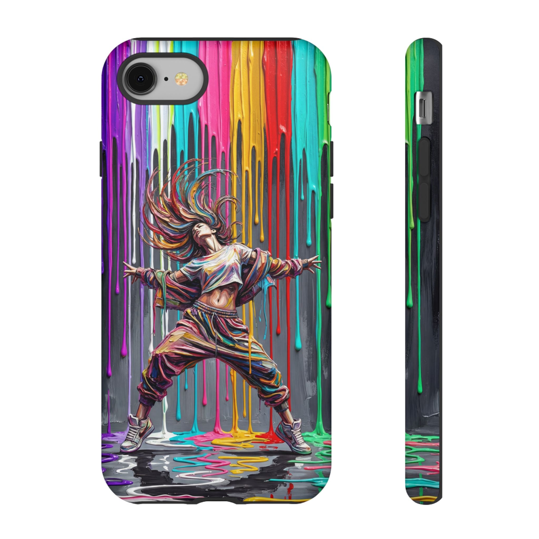 iPhone Case | Colorful Street Dance Drip Design