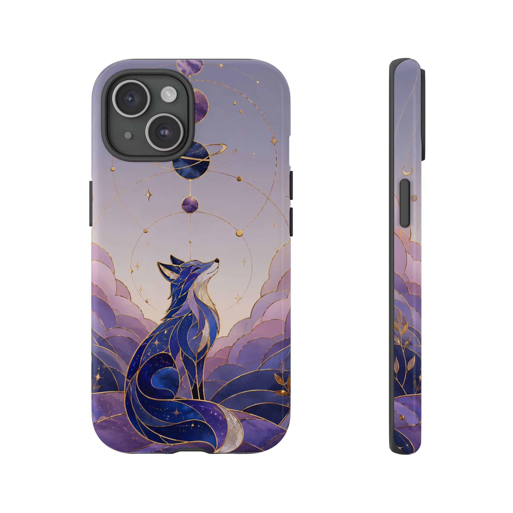 Celestial Fox iPhone Case | Moon Fox iPhone Case