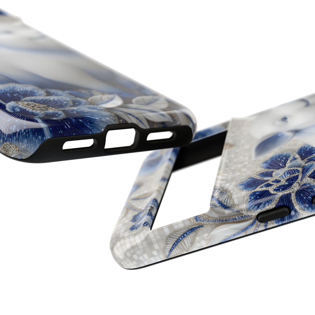 Asian Zodiac Pig Google Pixel Phone Case | Blue & White Porcelain Slim Protective Shockproof Case| Year of the Pig Gift