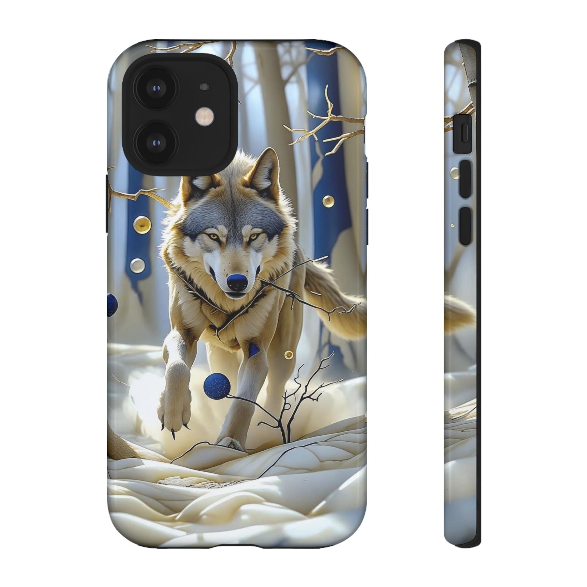 Wolf in Snow iPhone Case — Rugged Wildlife