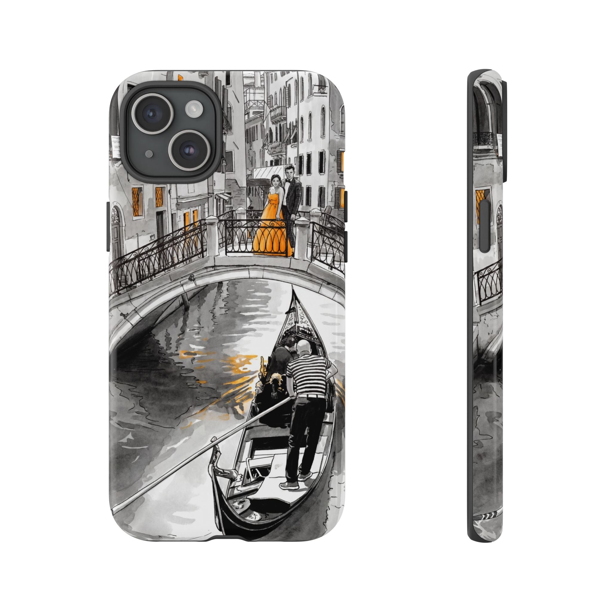 Venice Gondola iPhone Case | Romantic Canal Scene Protective Case