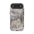 Snow Leopard iPhone Case | Winter Wildlife iPhone Case