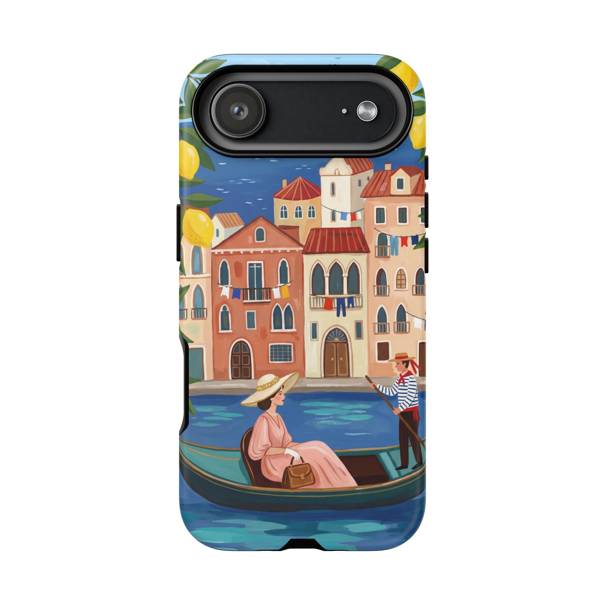 Venetian Gondola iPhone Case | Lemon Coast Waterfront Travel