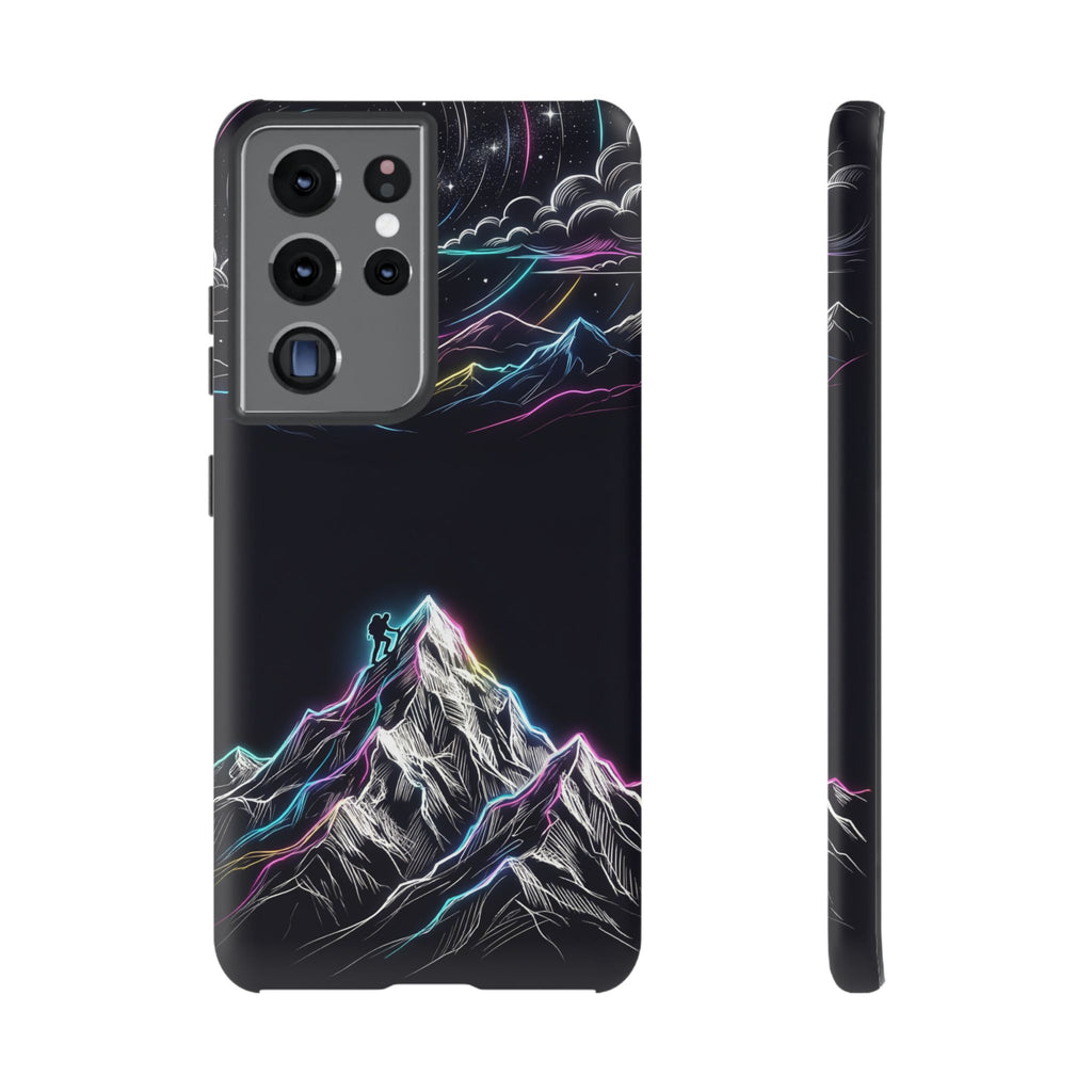 Cover Protettiva Samsung Galaxy Neon Monte Everest | Scalatore Cosmico Scuro