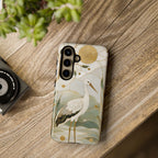 Heron Samsung Galaxy Phone Case | Coastal Bird Phone Case