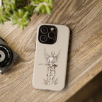 Angel Sketch Phone Case | Classic Guardian iPhone Cover