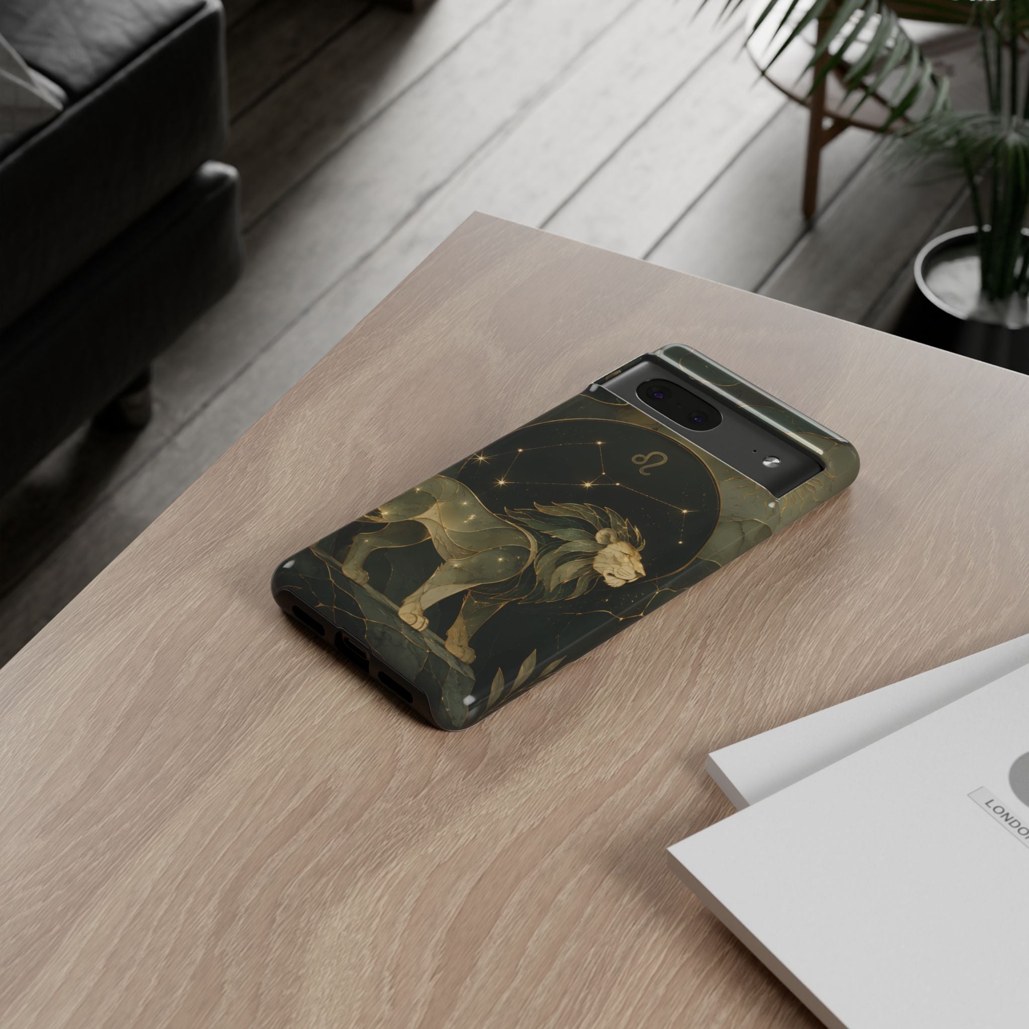 Leo Zodiac Google Pixel Phone Case | Lion Constellation Phone Case