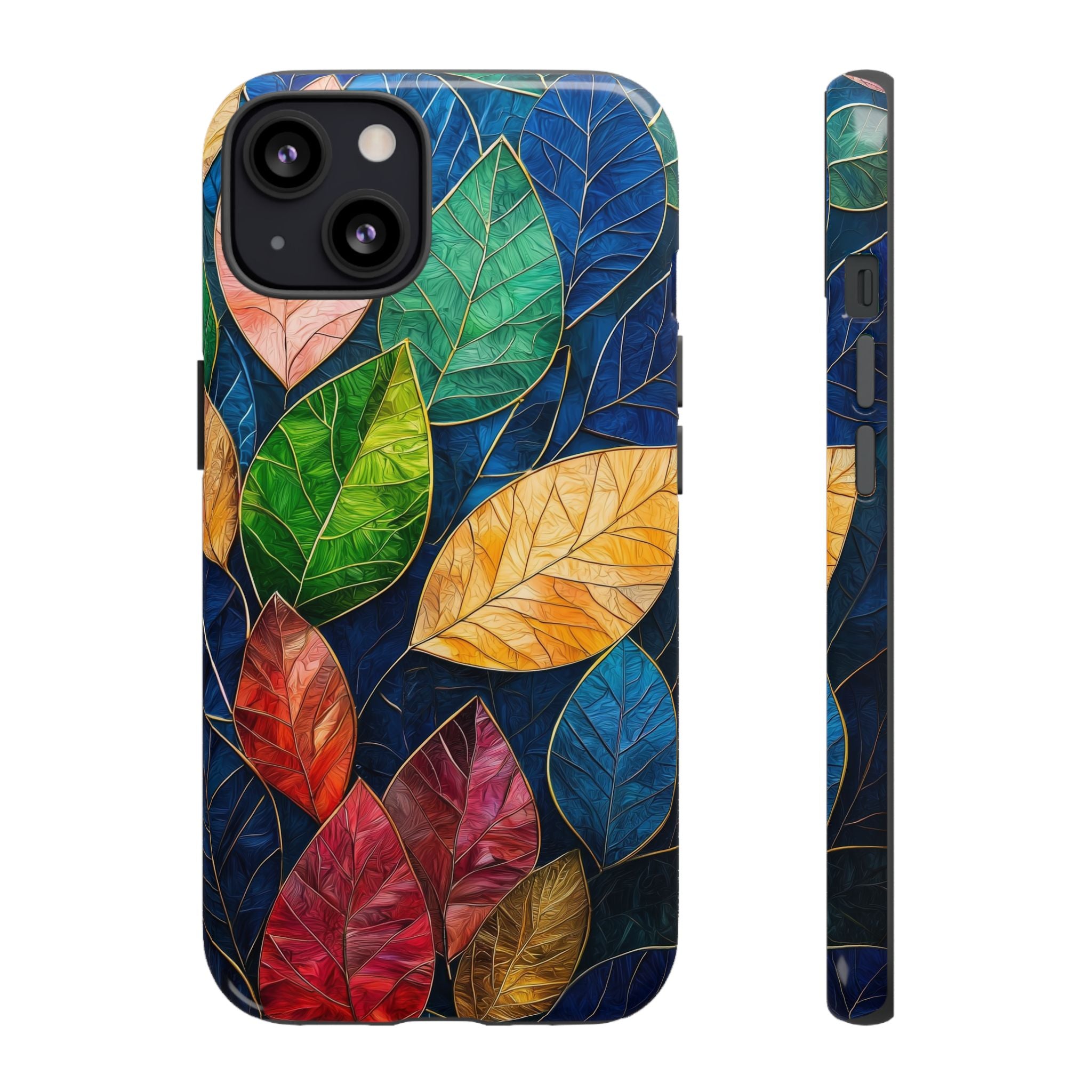 Colourful Autumn Leaves iPhone Case