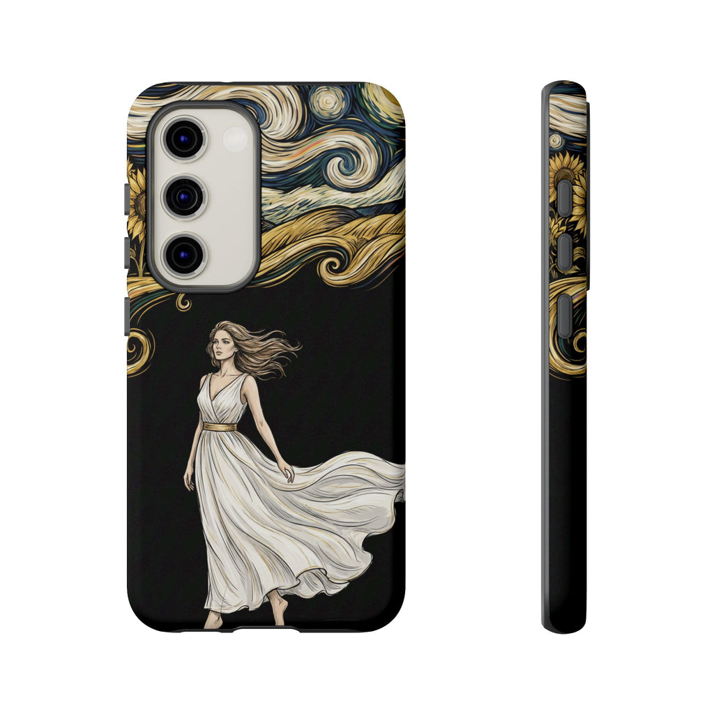 Custodia per telefono Samsung "Musa Greca" | Cover protettiva artistica con dea