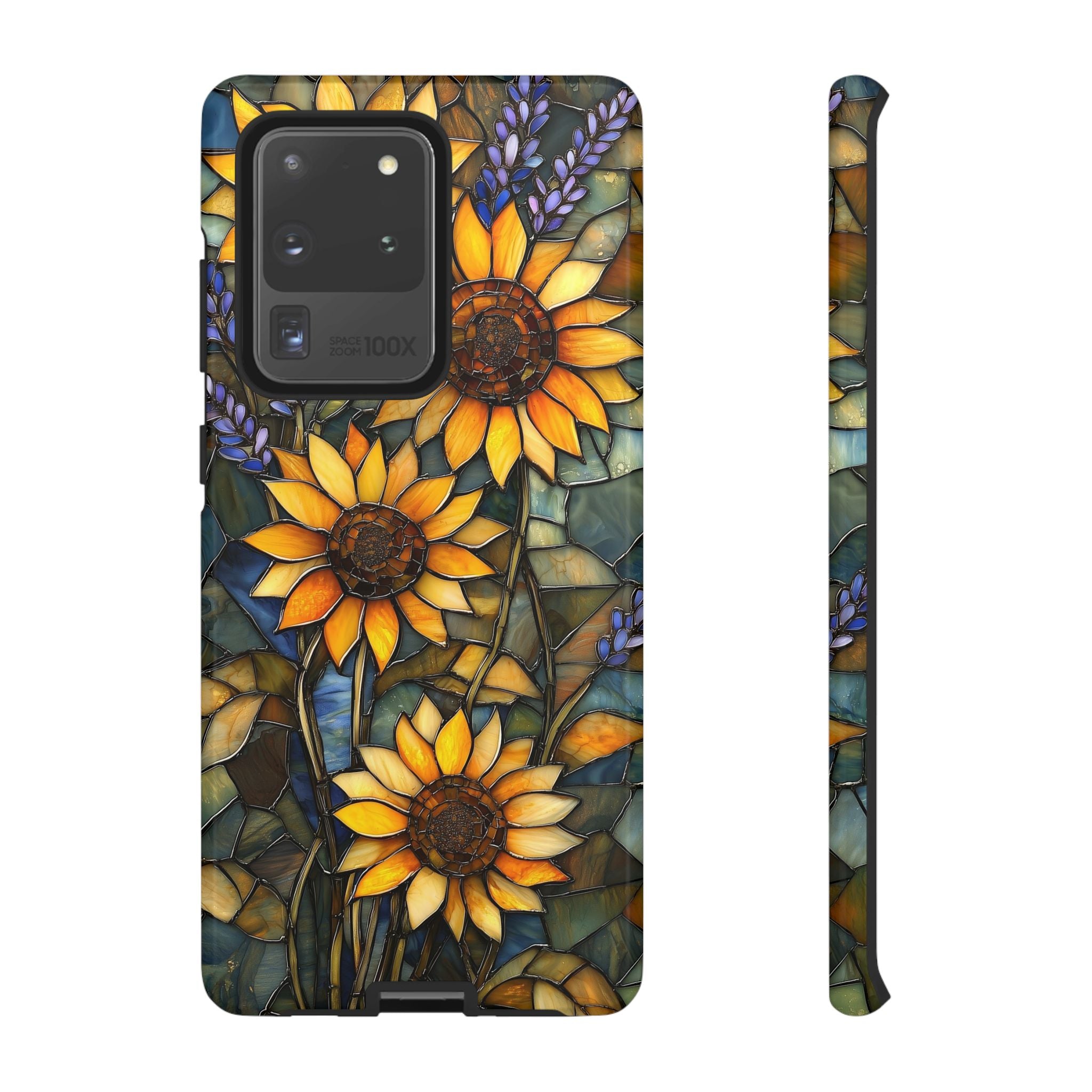 Sunflower Stained Glass Samsung Galaxy Case