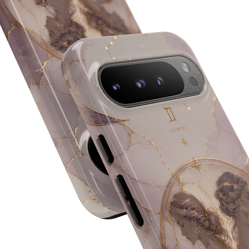 Gemini Zodiac Google Pixel Phone Case | Twin Constellation Phone Case