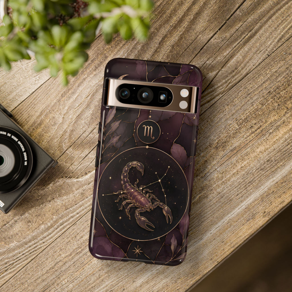 Scorpio Zodiac Google Pixel Phone Case | Scorpio Constellation Protective Case