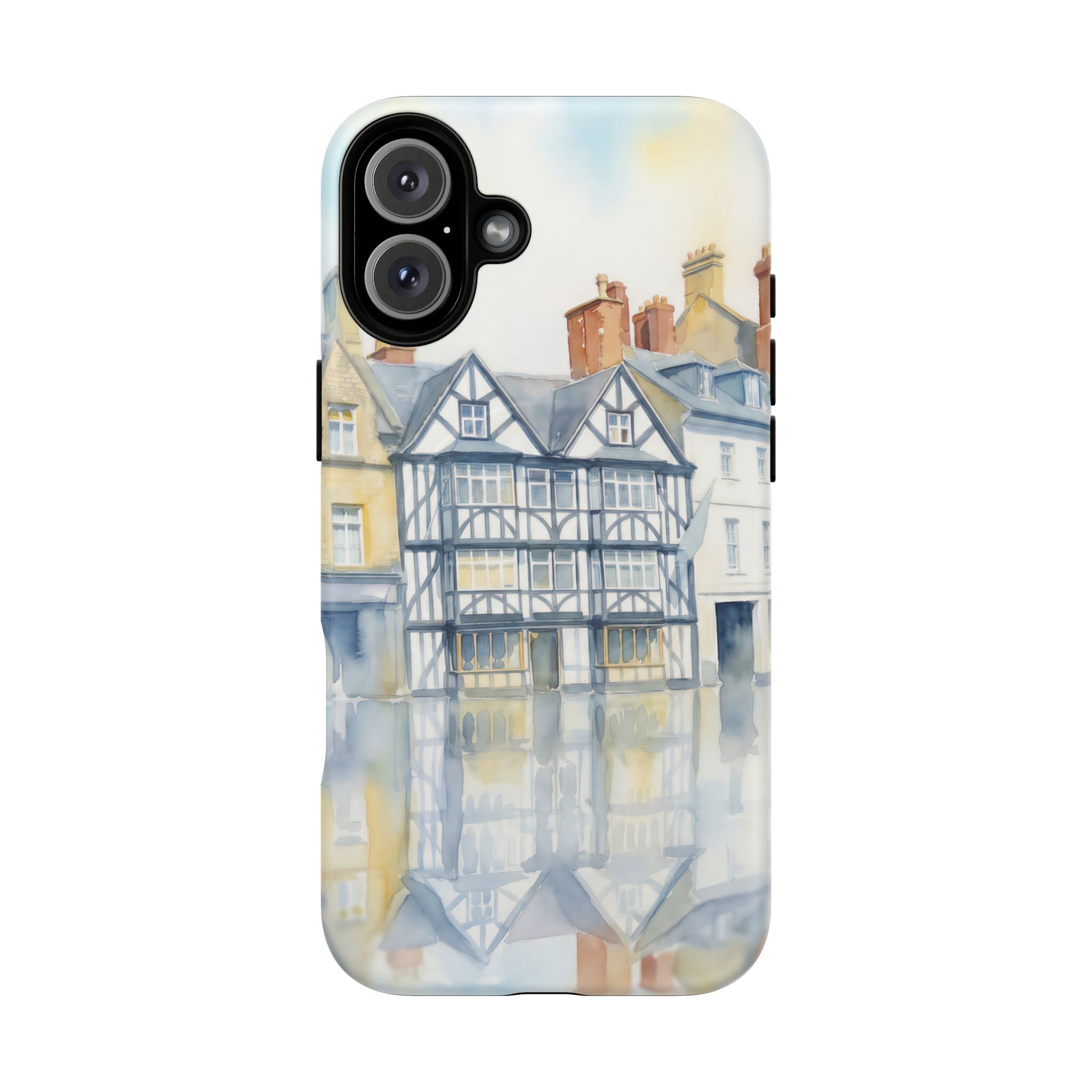English Tudor Building Aesthetic MagSafe iPhone Case