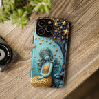 Dreamy Maiden & Star Tree iPhone Case