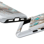 Butterfly Gem Phone Case — Steampunk Teal Jewel Google Galaxy Case