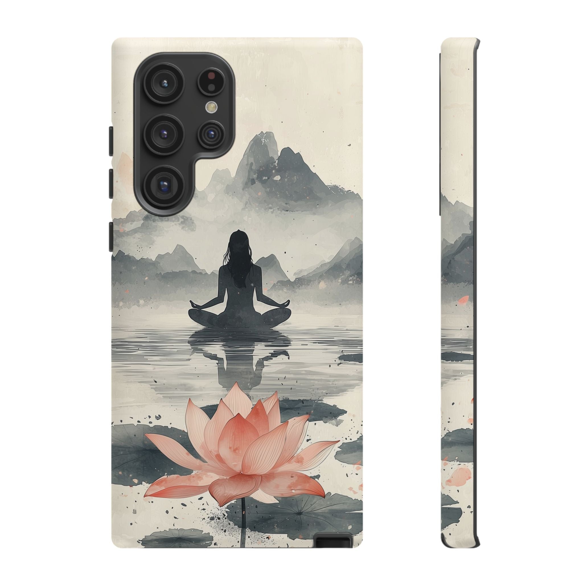 Zen Yoga Meditation Lotus Samsung Galaxy Phone Case