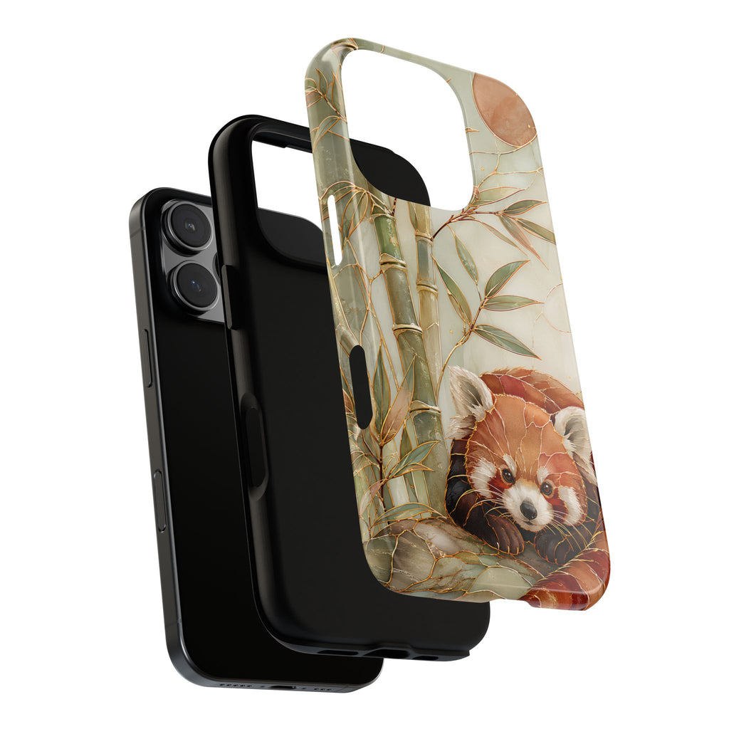Red Panda iPhone Case | Bamboo Forest Phone Case