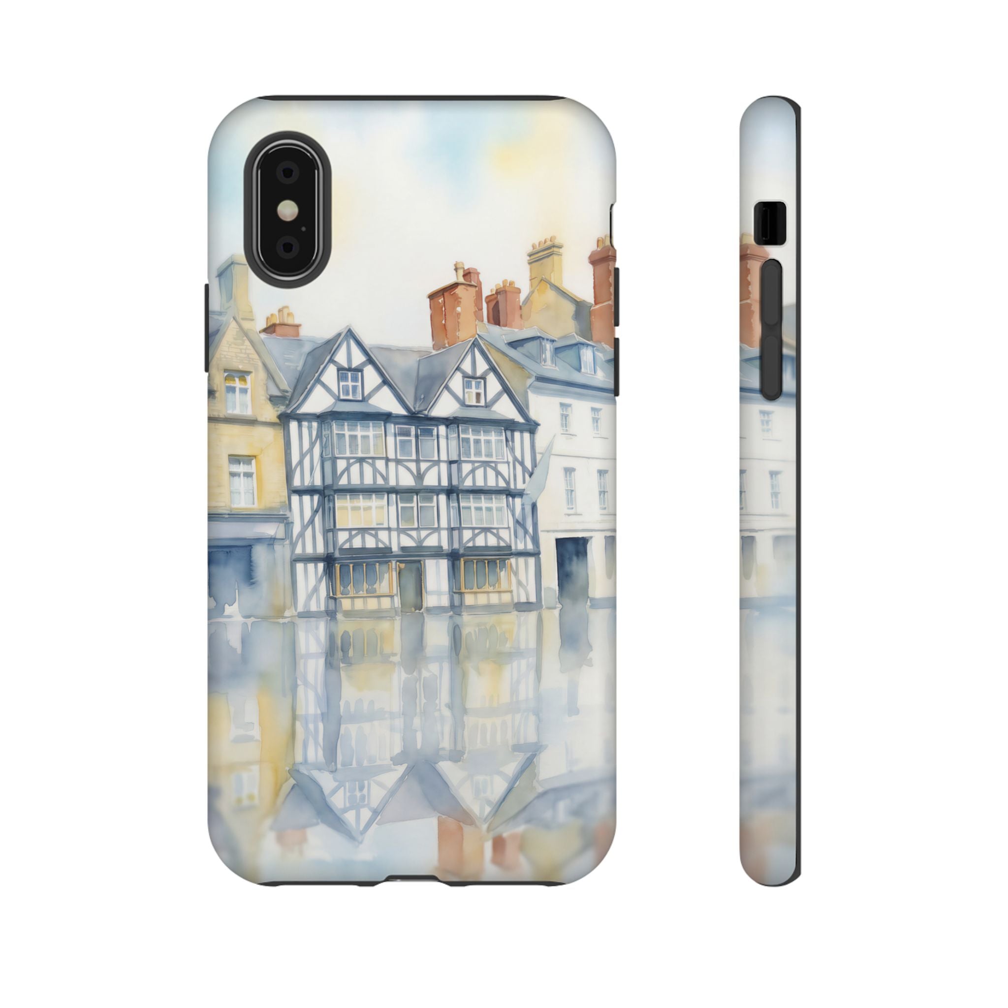 English Tudor Building Aesthetic iPhone Case