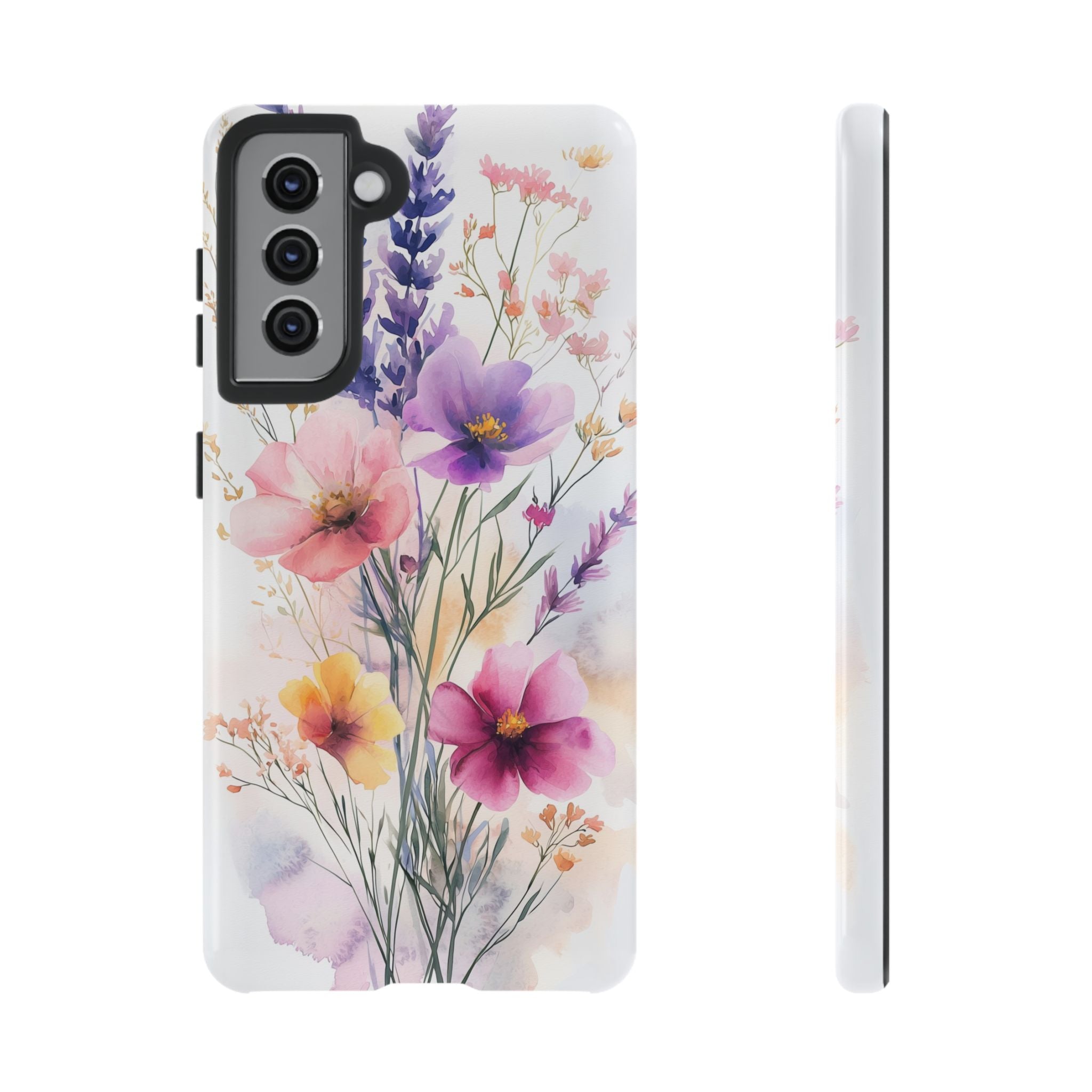 Floral Watercolour Samsung Galaxy Case | Pastel Bouquet