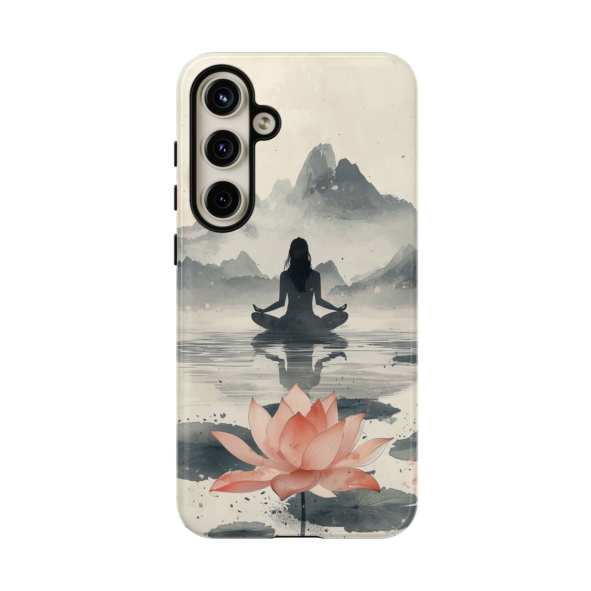 Zen Yoga Meditation Lotus Samsung Galaxy Phone Case