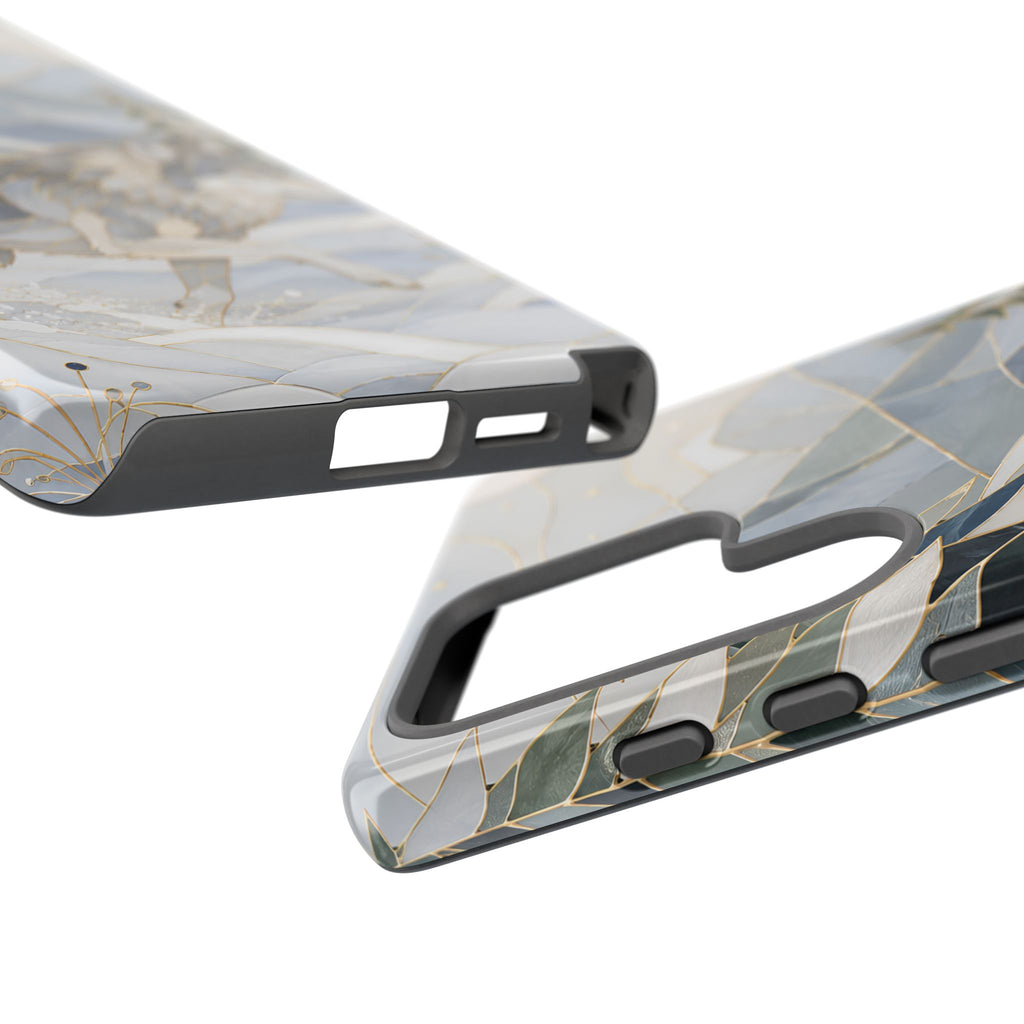 Winter Wolf Samsung Galaxy Phone Case | Mountain Forest iPhone Case