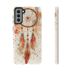 Dreamcatcher Tough Samsung Galaxy Case | Watercolour Feather