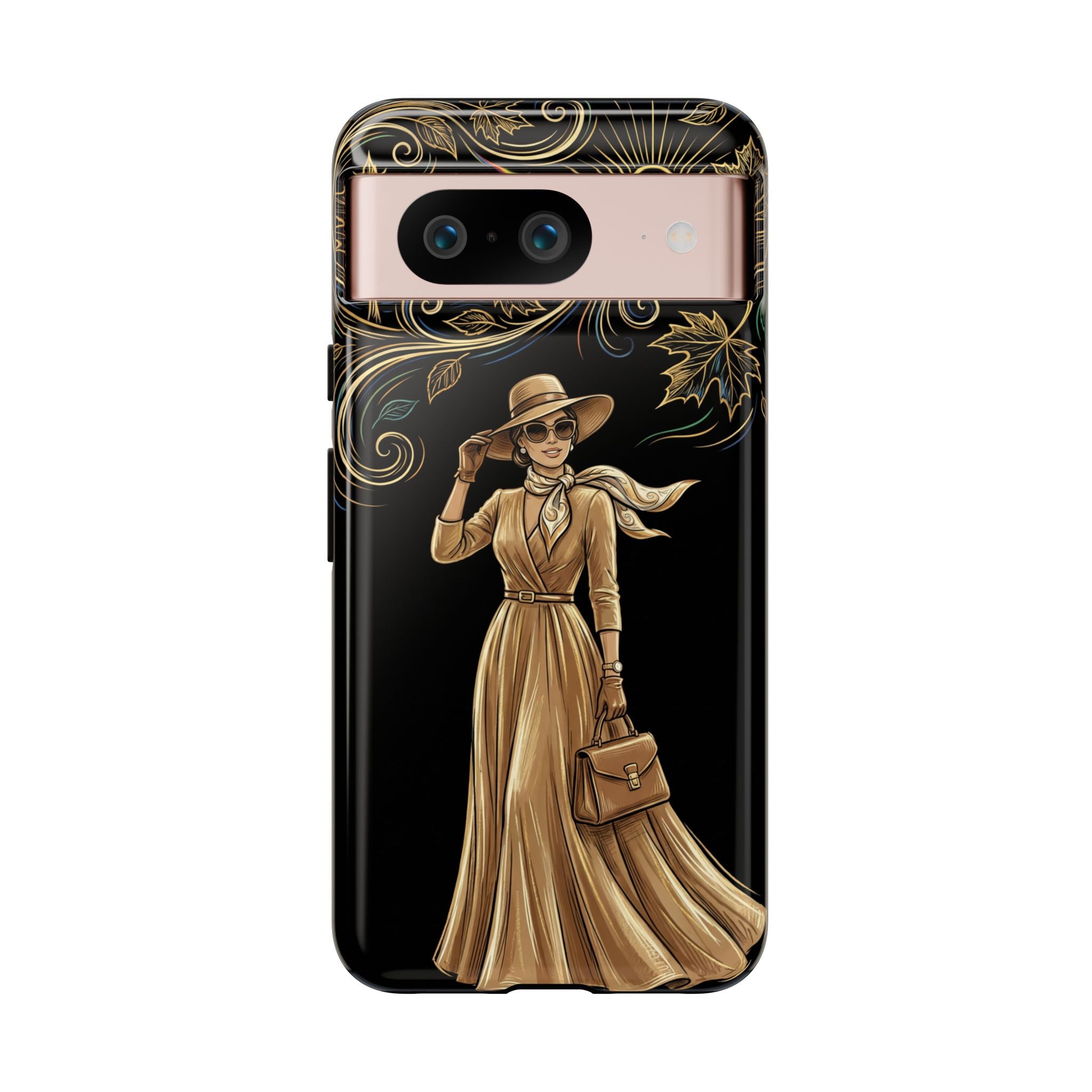 Vintage Autumn Lady Google Pixel Phone Case