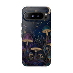 Mushroom Google Pixel Phone Case | Midnight Forest Phone Case