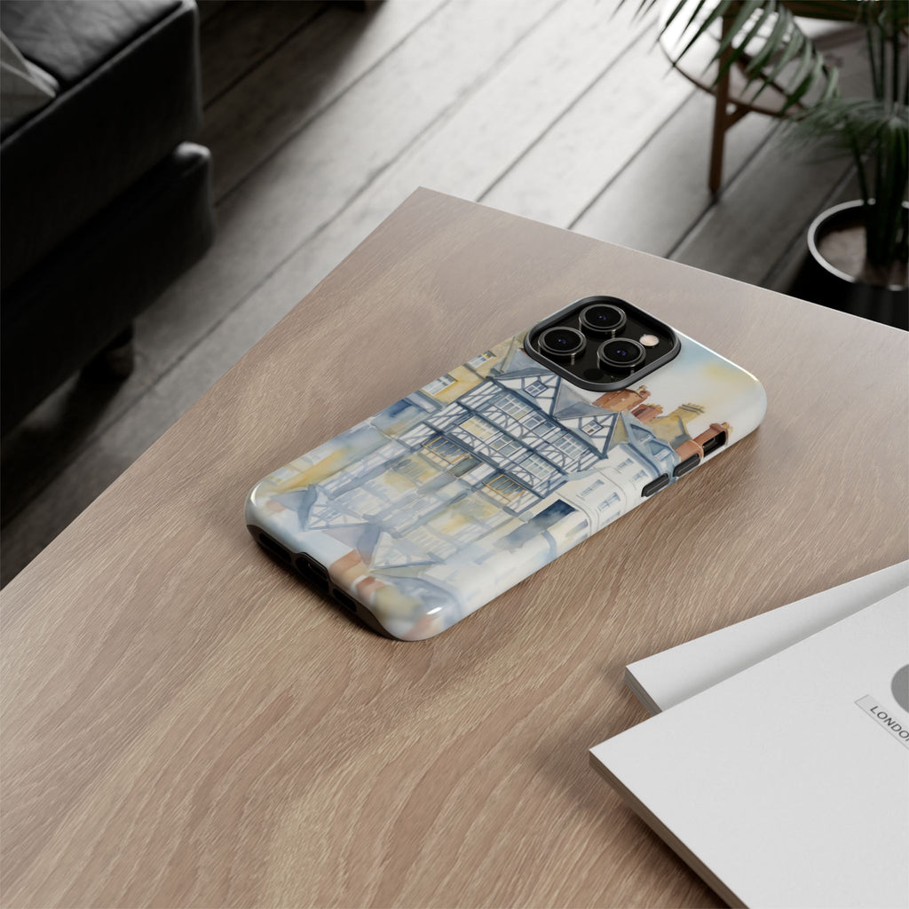 Cover per iPhone Estetica Edificio Tudor Inglese