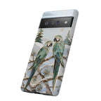 Parrot Google Pixel Phone Case | Winter Bird Phone Case