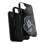 Neon Occult Mystic Snake Crystal MagSafe iPhone Case