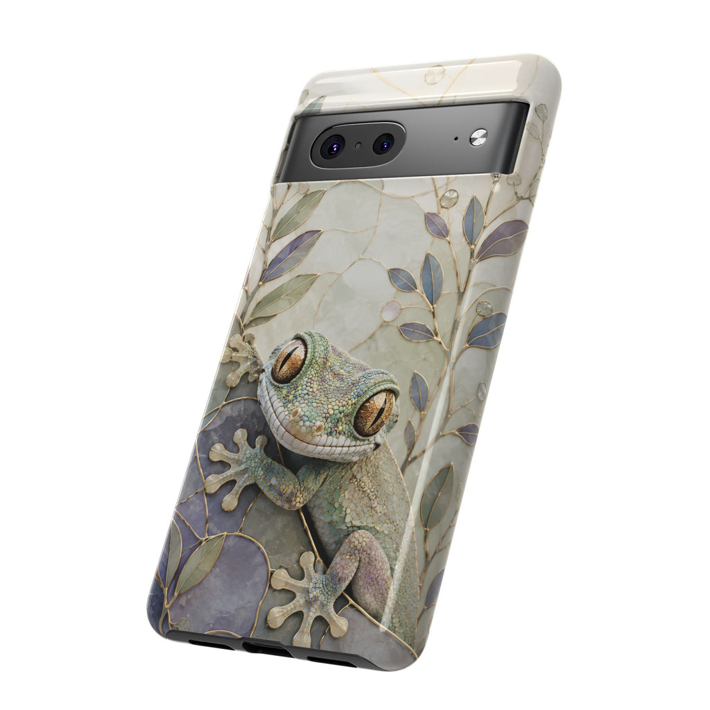Tree Frog Google Pixel Phone Case | Stained Glass Frog Cover