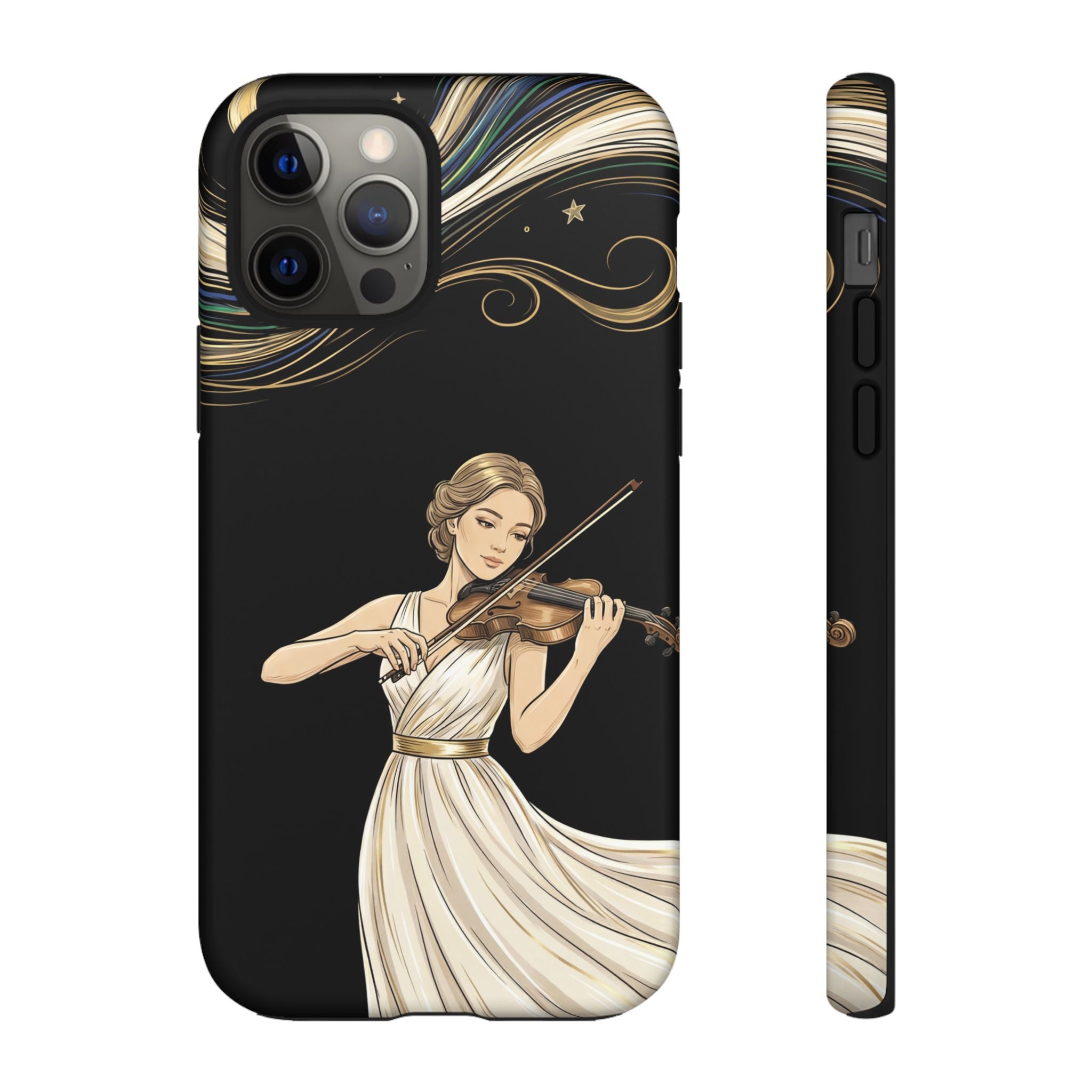 Violinist iPhone Case | Elegant Classical Musicist Design