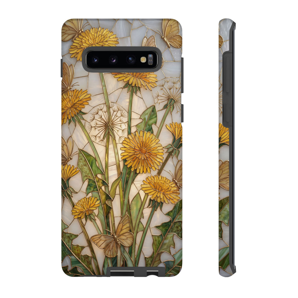 Dandelion Bouquet Tough Samsung Galaxy Case — Floral Botanical Protective Cover
