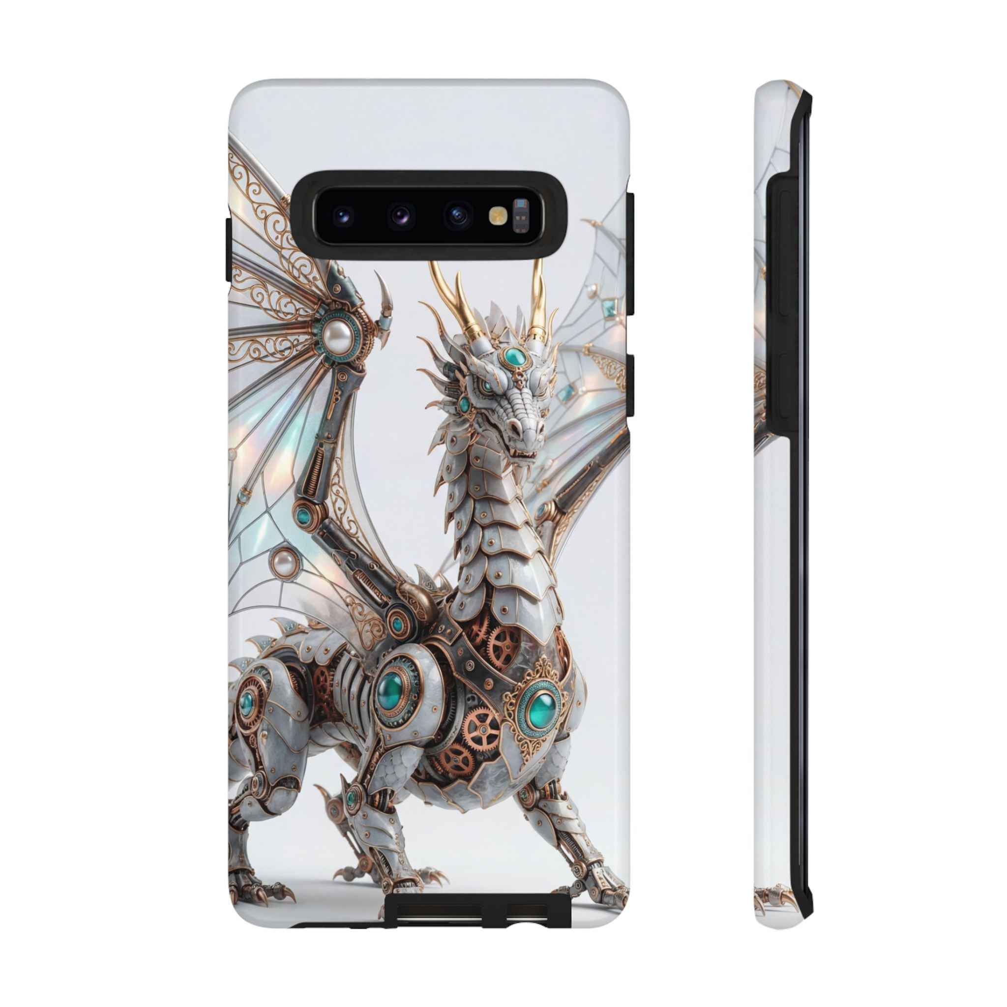 Steampunk Mechanical Dragon Samsung Galaxy Case — Fantasy Armor Protective Cover