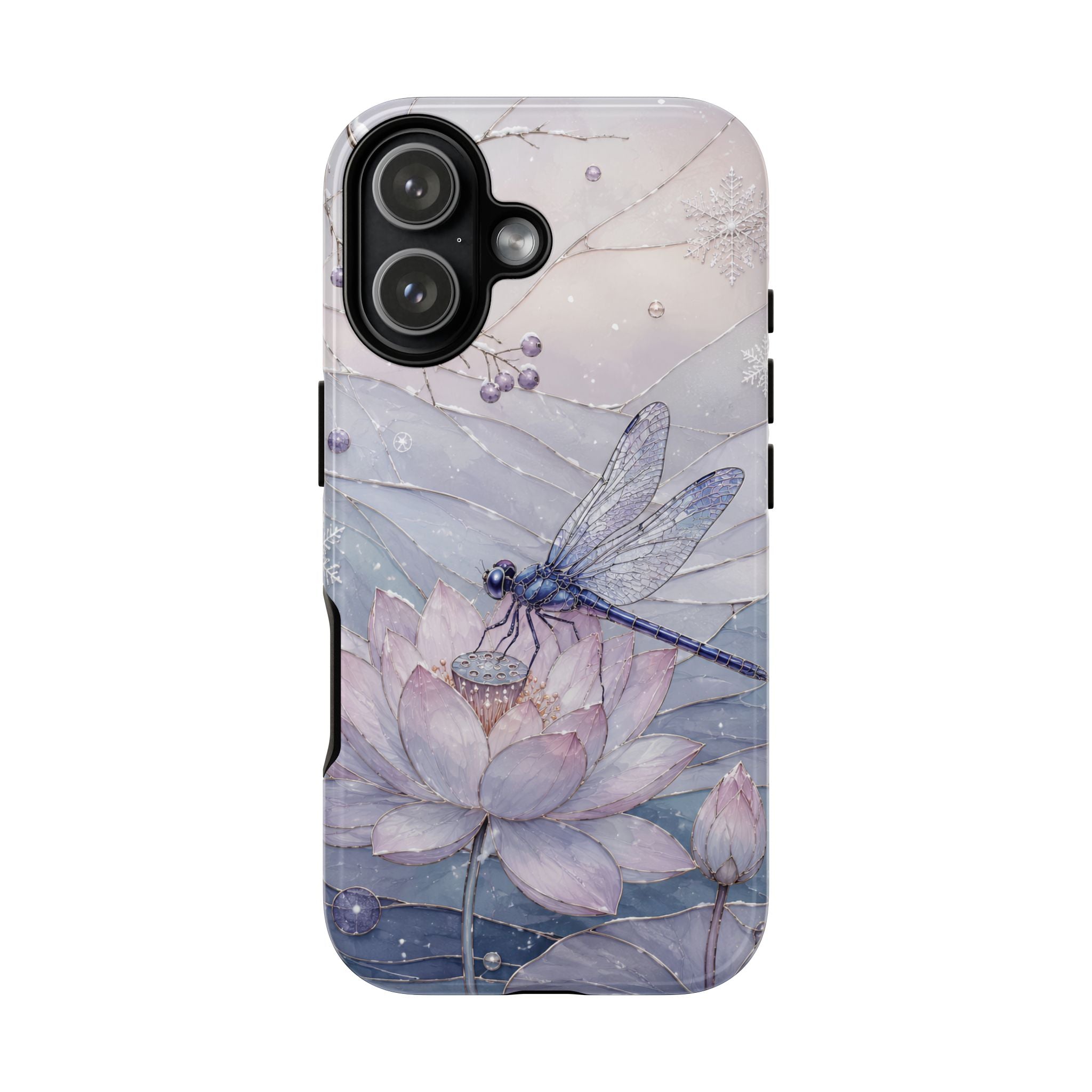 Lotus Dragonfly iPhone Case | Water Lily iPhone Case