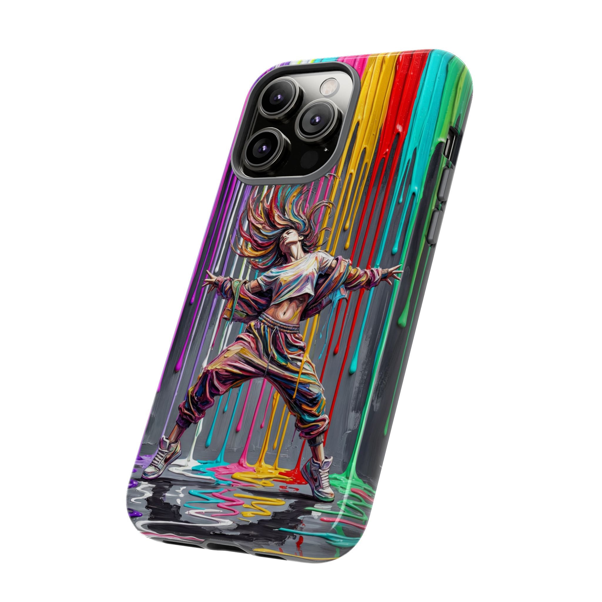 iPhone Case | Colorful Street Dance Drip Design
