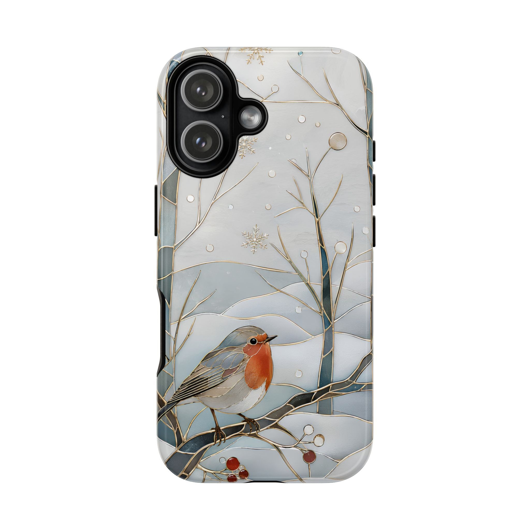Robin iPhone Case | Winter Bird iPhone Case