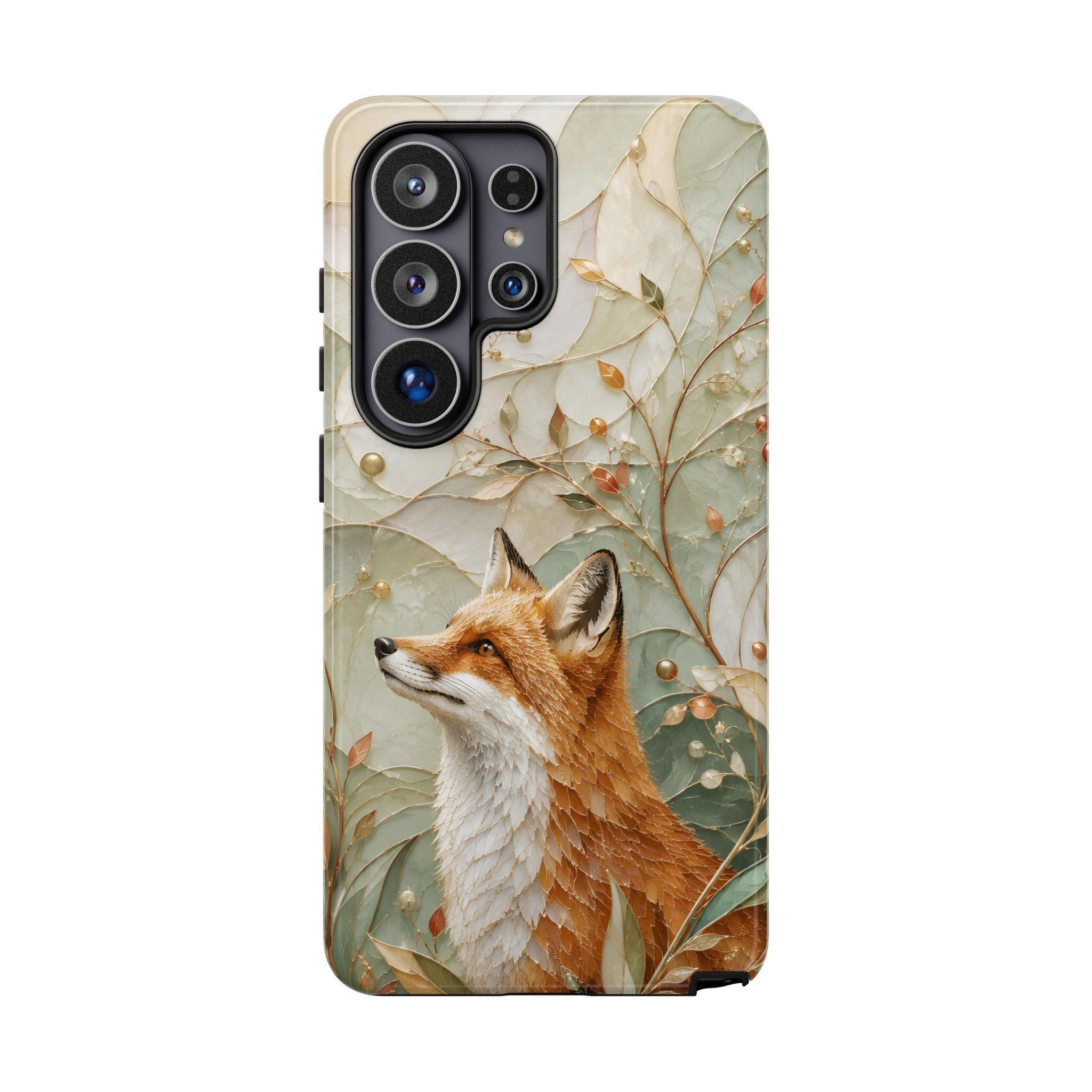 Fox Samsung Galaxy Phone Case | Woodland Fox Art Cover